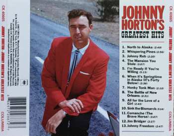 CD Johnny Horton: Johnny Horton's Greatest Hits