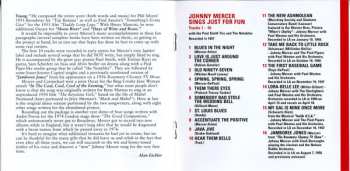CD Johnny Mercer: Sings Just For Fun