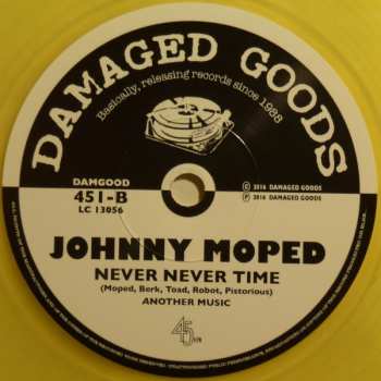 SP Johnny Moped: Real Cool Baby / Never Never Time CLR | LTD