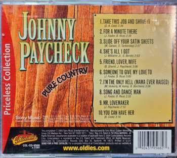 CD Johnny Paycheck: Pure Country