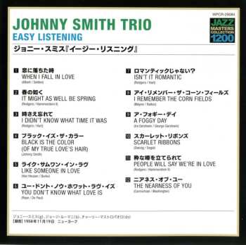 CD Johnny Smith Trio: Easy Listening LTD