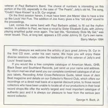 CD Johnny St. Cyr: Johnny St. Cyr