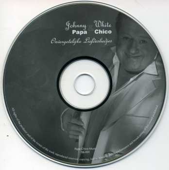 CD Johnny White: Onvergetelijke Liefdesliedjes