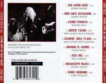 CD Johnny Winter: Good Love in San Diego