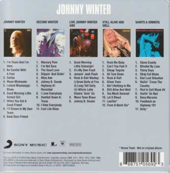 5CD/Box Set Johnny Winter: Original Album Classics