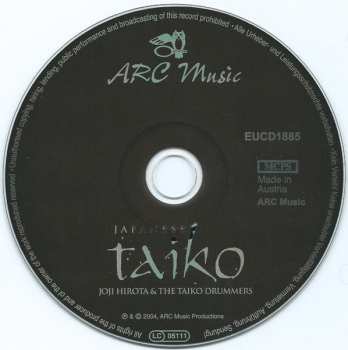 CD Joji Hirota & the Taiko Drummers: Japanese Taiko