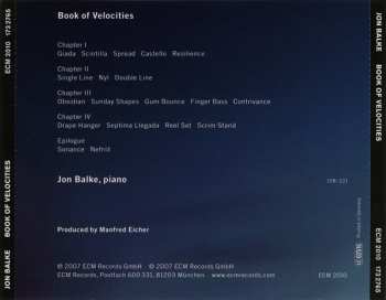 CD Jon Balke: Book Of Velocities