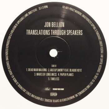 LP Jon Bellion: Translations Through Speakers