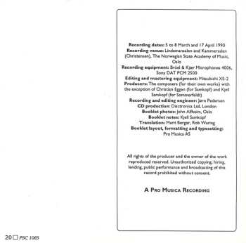 CD Jon Christensen: Norwegian Contemporary Percussion Music