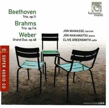 CD Clive Greensmith: Beethoven / Brahms / Weber