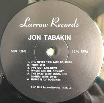 LP/CD Jon Tabakin: Jon Tabakin LTD