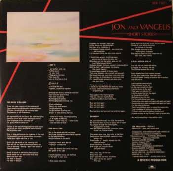 LP Jon & Vangelis: Short Stories