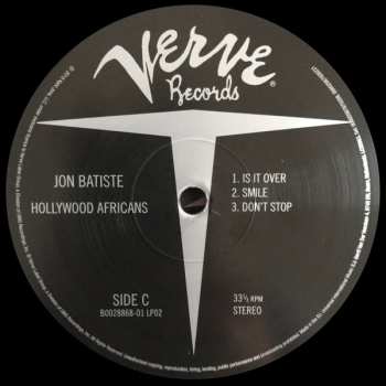 2LP Jonathan Batiste: Hollywood Africans