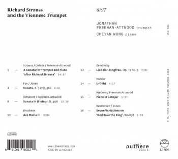 CD Jonathan Freeman Attwood: Richard Strauss And The Viennese Trumpet