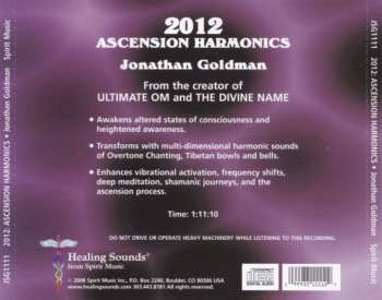 CD Jonathan Goldman: 2012 Ascension Harmonics