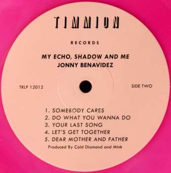 LP Jonny Benavidez: My Echo, Shadow And Me CLR | LTD