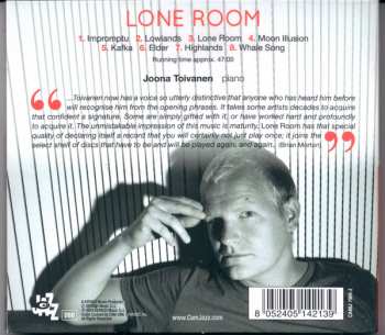 CD Joona Toivanen: Lone Room