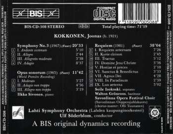 CD Soile Isokoski: Symphony No.3 • Opus Sonorum • Requiem