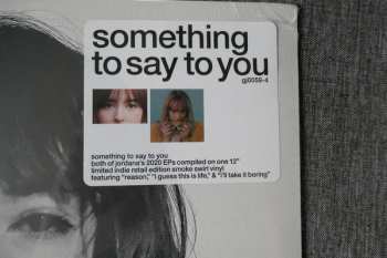 LP Jordana: Something To Say To You CLR | LTD