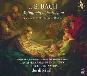 2SACD Jordi Savall: J.S. Bach.  Weihnachts-Oratorium/Oratorio de Noël/Christmas Oratorio