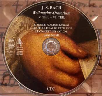 2SACD Jordi Savall: J.S. Bach.  Weihnachts-Oratorium/Oratorio de Noël/Christmas Oratorio