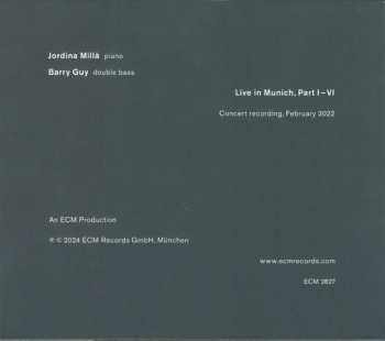 CD Barry Guy: Live In Munich