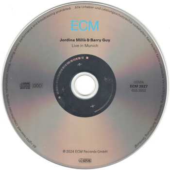 CD Barry Guy: Live In Munich