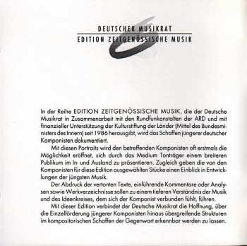 CD Jörg Birkenkötter: Spiel / Abbruch • Wiederholte Annäherung • ... Zur Nähe - Voran
