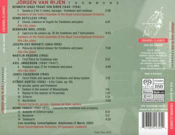 SACD Jörgen van Rijen: Trombone