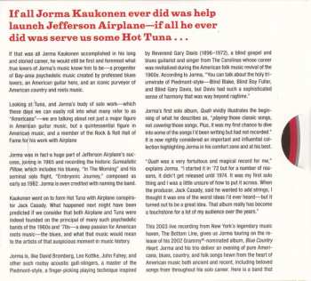 2CD Jorma Kaukonen: Live At The Bottom Line