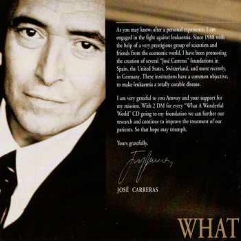 CD José Carreras: What A Wonderful World