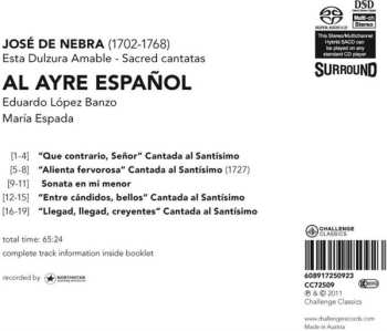 SACD Al Ayre Espanol: Esta Dulzura Amable - Sacred Cantatas