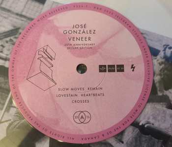 2LP José González: Veneer 20th Anniversary Deluxe Edition CLR | DLX | LTD | NUM