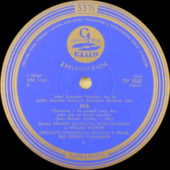 LP Josef Bohuslav Foerster: Eva