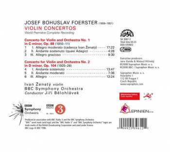 CD BBC Symphony Orchestra: Violin Concertos