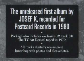 LP/CD Josef K: Sorry For Laughing