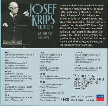 21CD/Box Set Josef Krips: Josef Krips Edition Volume 2 / 1955-1973