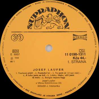 LP Josef Laufer: Josef Laufer