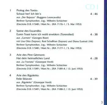 2CD Josef Metternich: Legenden des Gesanges, Vol.10 (Arien Und Szenen Aus Opern / Interview)
