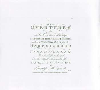 CD Collegium 1704: Violin Concertos, Sinfonia Et Ouverture