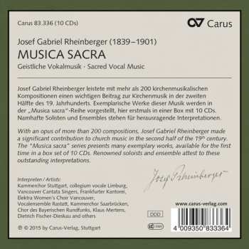 10CD Josef Rheinberger: Musica Sacra
