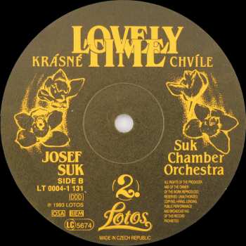 LP Josef Suk: Krásné Chvíle 2 / Lovely Time 2