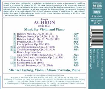 CD Michael Ludwig: Music For Violin And Piano