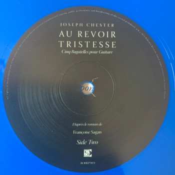 LP Joe Chester: Au Revoir Tristesse: Cinq Bagatelles pour Guitare CLR