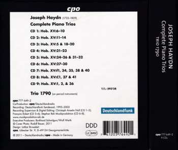 9CD/Box Set Joseph Haydn: Complete Piano Trios