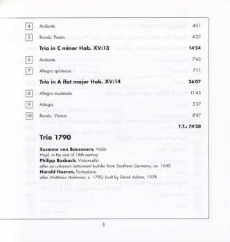 9CD/Box Set Joseph Haydn: Complete Piano Trios