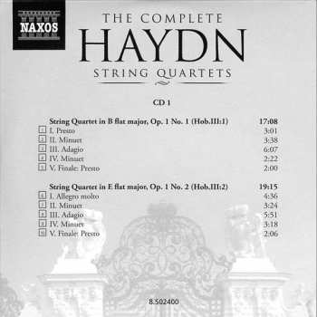 25CD/Box Set Joseph Haydn: The Complete String Quartets