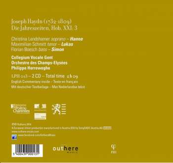 2CD Joseph Haydn: Die Jahreszeiten
