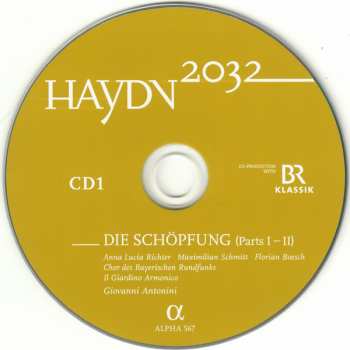 2CD Joseph Haydn: Die Schöpfung
