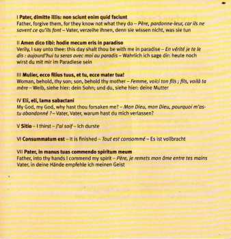 CD Joseph Haydn: Die Sieben Letzten Worte Unseres Erlösers Am Kreuze